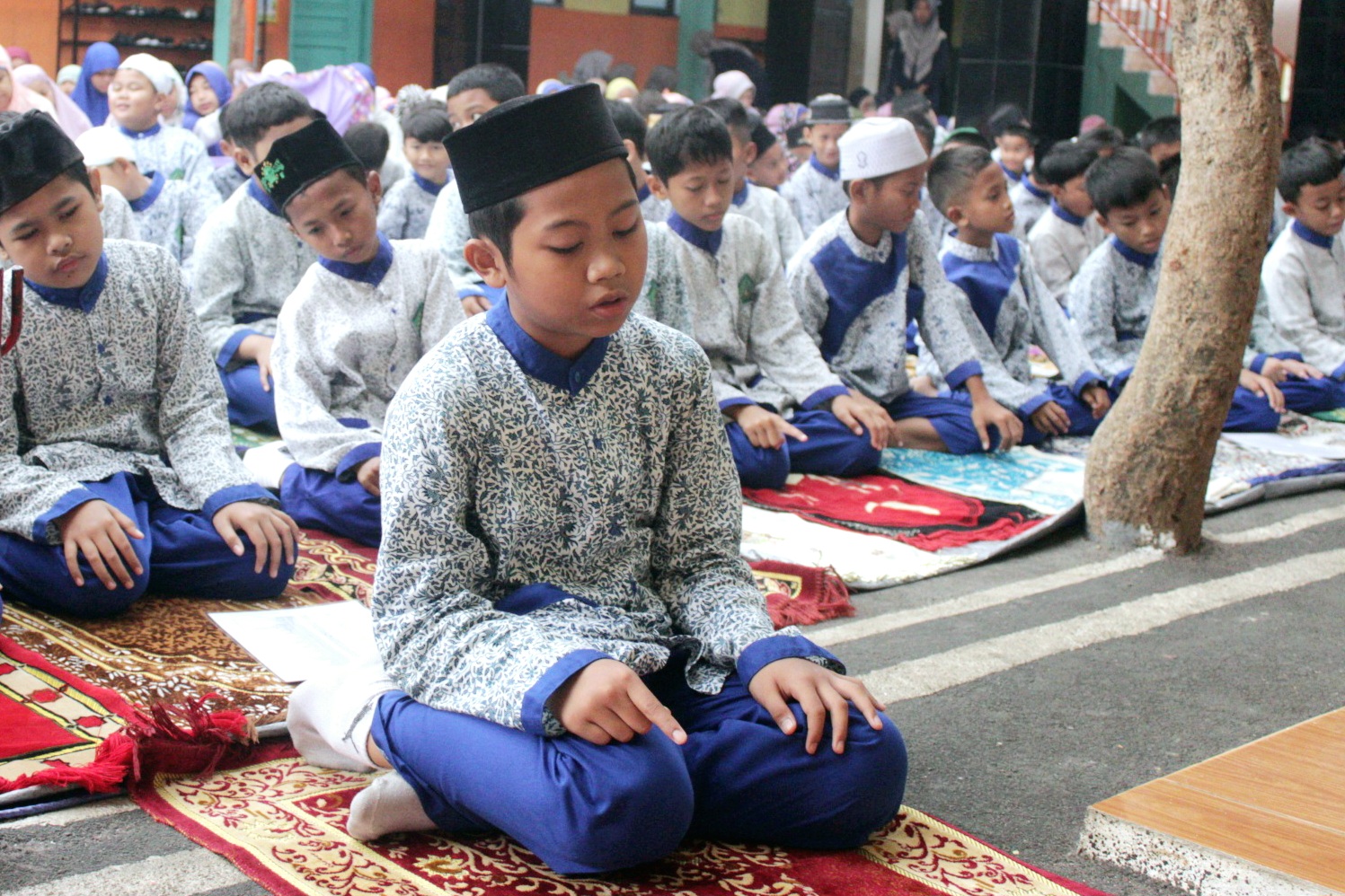 Sholat Dhuha Bersama di SDIT Al Hamidiyyah Bojonggede. Jumat, 8 Agustus 2025