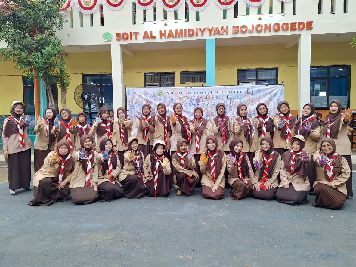 Hari Pramuka SDIT Al-Hamidiyyah : Kompak Tolak Bullying. Kamis, 14 Agustus 2025