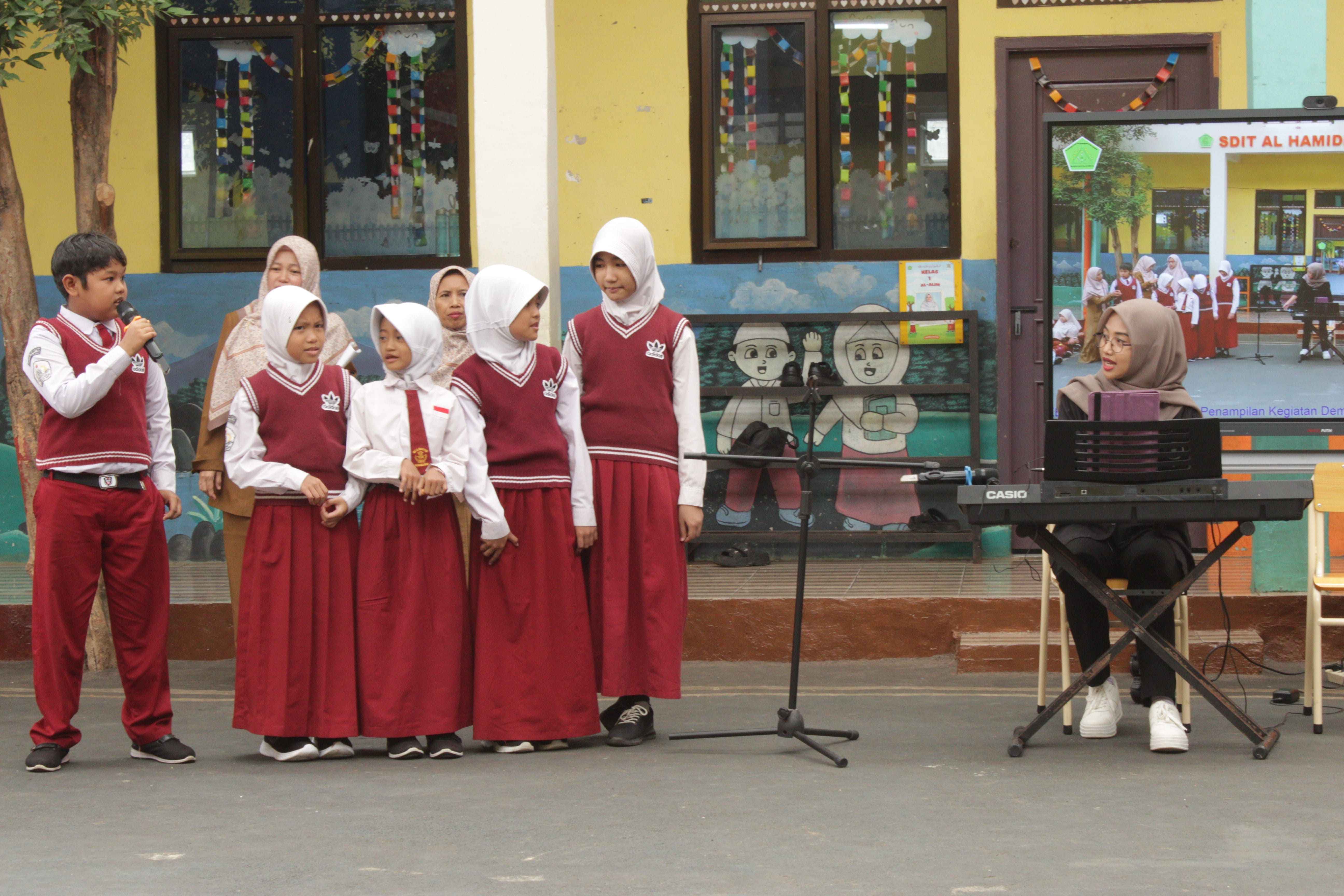 Ekskul Seni Musik SDIT Al Hamidiyyah sebagai Penunjang Pengembangan Minat dan Bakat Siswa